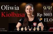 Fenomenalna Oliwia Kiołbasa 9/9 Olimpiada Szachowa 2022, Polska 2,5-1,5 Indie!