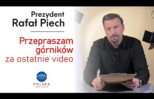 Rafał Piech – Przepraszam górników za ostatnie wideo