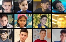 Imiona i twarze 15 dzieci zabitych w Gazie