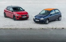 Opel Corsa B vs Opel Corsa F | Moto Pod Prąd