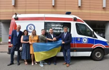 Tarnów. Szpital Szczeklika przekazał karetkę dla Ukrainy.