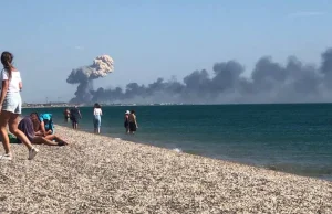Wybuchy na okupowanym przez Rosjan Krymie! Są zdjęcia i filmy