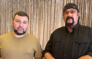 Steven Seagal w Donbasie kręci film propagandowy!