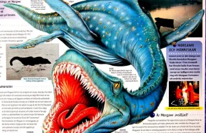 Morgawr - wężopodobny gigant morski