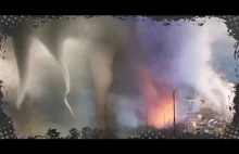 Niesamowite tornado uchwycone przez kamerę.