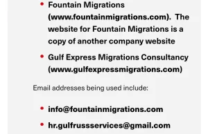 SCAM Oferta Gulfruss Offshore Services career.gulfrossoffshoreservices@gmail.com