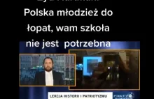 Hartman w TVN24: Masowe wykształcenie na poziomie średnim w PL jest niemożliwe.