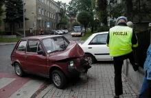 Wypadki samochodowe sprzed 20 lat [GALERIA]