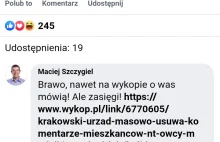 Telewizja krakowskiego magistratu banuje za link z wykopu.