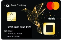 Bank Pocztowy oferuje biometryczną kartę płatniczą dla klientów indywidualnych.