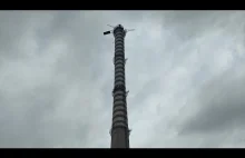 Wysadzenie komina w Głogowie.