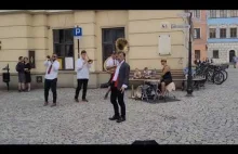 Wojciech Wentura | Flash Mob in Lublin Old Town with Brass Federacja Band