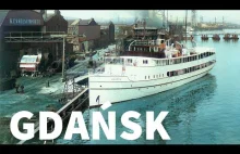 Przedwojenny Gdańsk na pokolorowanym filmie