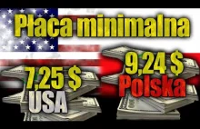 Płaca minimalna w Polsce jest wyższa niż w USA i Japonii