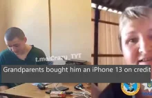 Kacapka na wieść o "śmierci" syna na Ukrainie jest bardziej przejęta Iphonem 13