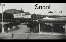 Sopot (Zoppot) w latach 30. XX w.