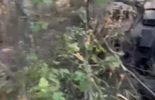 Wieża od czołgu przygniotła rosyjskiego żołnierza