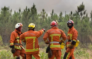 Francja, pożary - 5000 nieszczepionych strażaków nie może pracować
