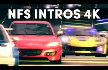 Wszystkie intra serii Need for Speed upscalowane do 4K (i często 60FPS)