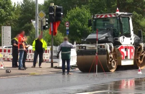 Czterolatek przejechany przez walec. Zginął na oczach ojca.