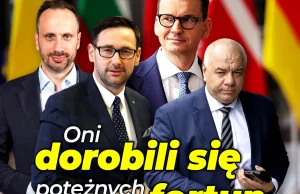 Ludzie Kaczyńskiego dorobili się milionów. Nie tylko poseł Kowalski