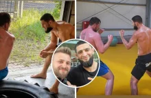 Powiązany z Kadyrowem zawodnik UFC na treningu w Warszawie!