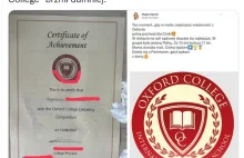 Magdalena Ogórek chwali się dyplomem Oxfordu