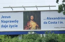 Alexandrina da Costa z billboardu Fundacji Kornice. Kim była?