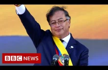 Relacja BBC z zaprzysiężenia pierwszego lewicowego prezydenta Kolumbii