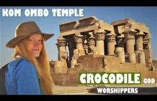 Dziwna, bliźniacza świątynia egipska i kult krokodyla.