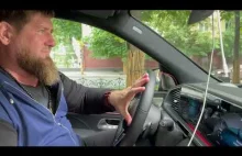 Kadyrow nagrał film na którym udowadnia że "potrafi" jeździć