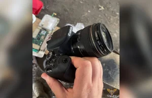 Nowy Orłan-10 zestrzelony przez Ukraińców kryje przestarzały aparat Canon EOS
