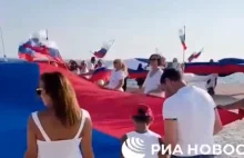 Rosjanie urządzili sobie paradę na cypryjskiej plaży