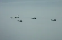 Luftwaffe obok wielkiej rosyjskiej formacji nad Bałtykiem