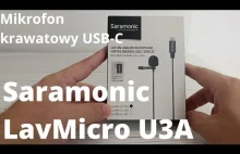 Saramonic LavMicro U3A - mikrofon krawatowy ze złączem USB-C