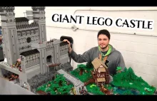 Wspniały zamek z kloców LEGO