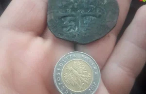 Hiszpańska moneta wybita w Meksyku odnaleziona koło Hrubieszowa
