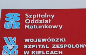 SOR w Kielcach wstrzymuje przyjmowanie pacjentów