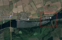 Brytyjski wywiad: Rosjanie budują pod Chersoniem most pływający przez Dniepr