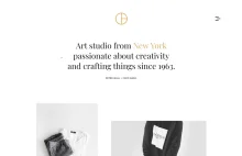 Opta – piękne portfolio bazujące na minimalizmie
