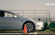 Tesla domaga się usunięcia wideo z autonomicznym przejeżdżaniem manekinów dzieci