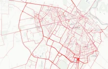 Przejechałem rowerem 295 z 297 ulic w moim mieście.