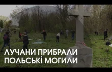 Ukraińcy porządkują stary polski cmentarz - kwiecień 2022.