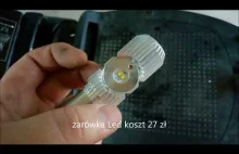 Test żarówek LED BA20D (wsk-kowych baniek z przedniego reflektora)
