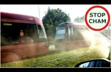 Wypadek tramwajowy Łódź 25.08.2022