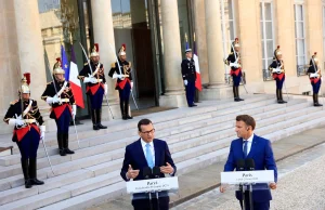 Macron i Morawiecki rozmawiali we Francji o bezpieczeństwie jądrowym