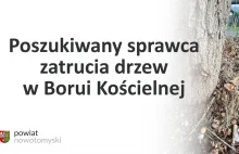 Uwaga! Zatruto 9 dębów i 1 brzozę! Poszukiwany sprawca! - WIELKOPOLSKA