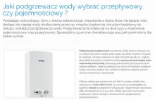 Jaki podgrzewacz wody wybrać przepływowy czy pojemnościowy ?