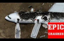 20 katastrof lotniczych uchwyconych kamerą.