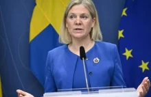 Szwecja. Premier Andersson ogłosiła kolejny pakiet pomocy, także wojskowej